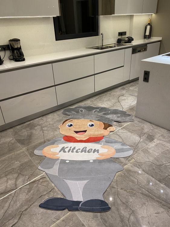 Kitchen decorative rug