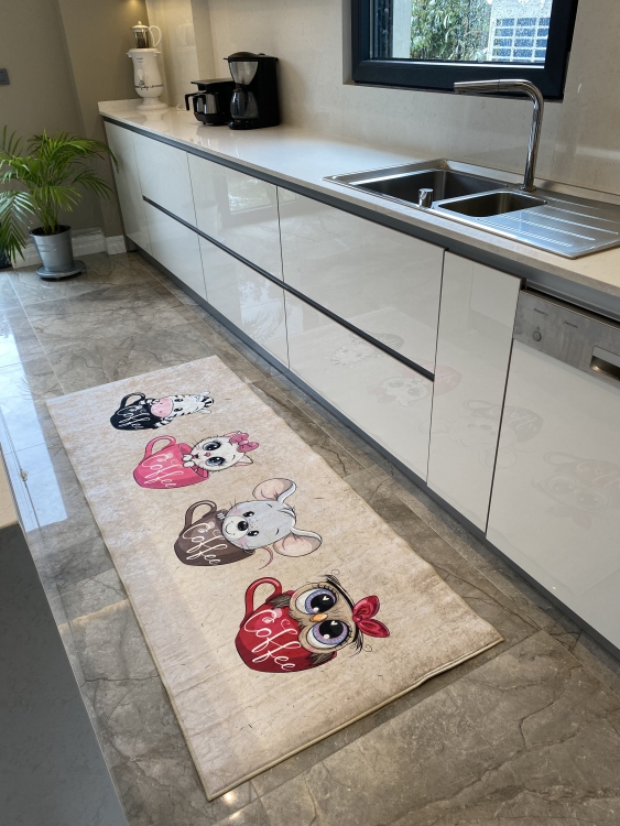 Kitchen decorative rug