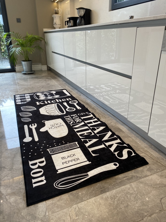 Kitchen decorative rug