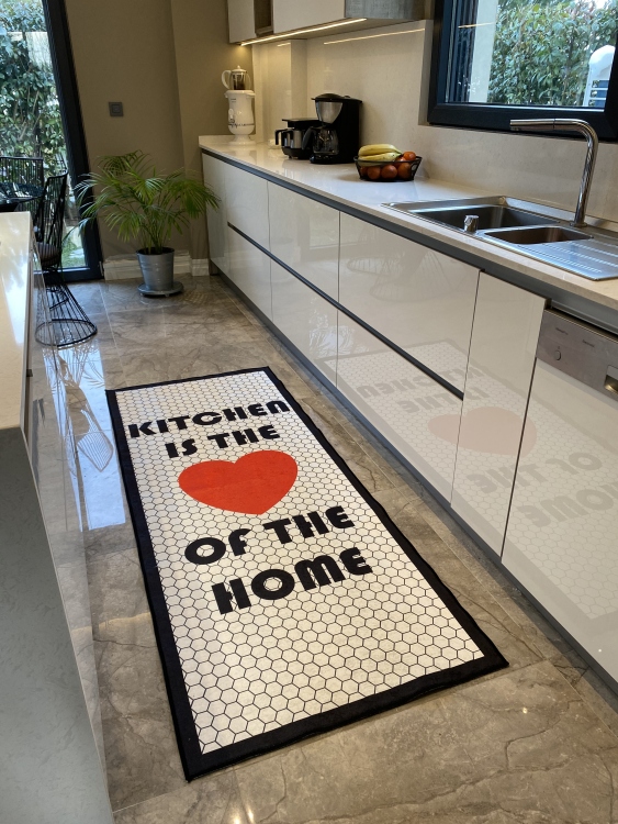 Kitchen decorative rug