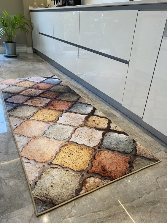 Kitchen decorative rug
