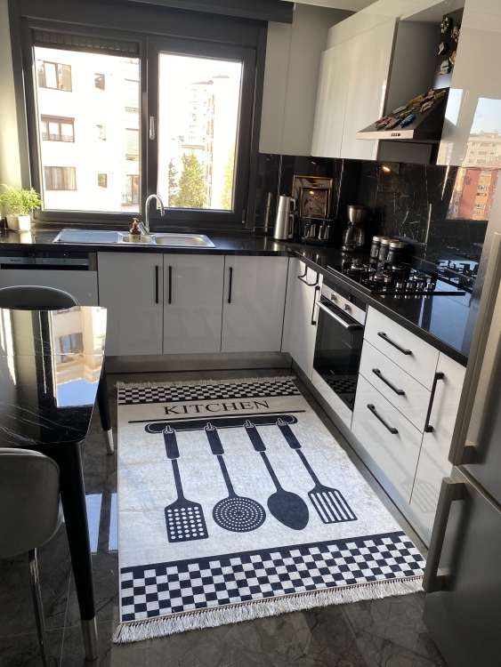 Kitchen decorative rug