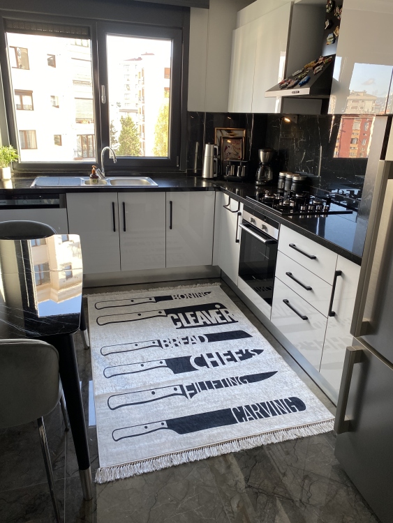 Kitchen decorative rug