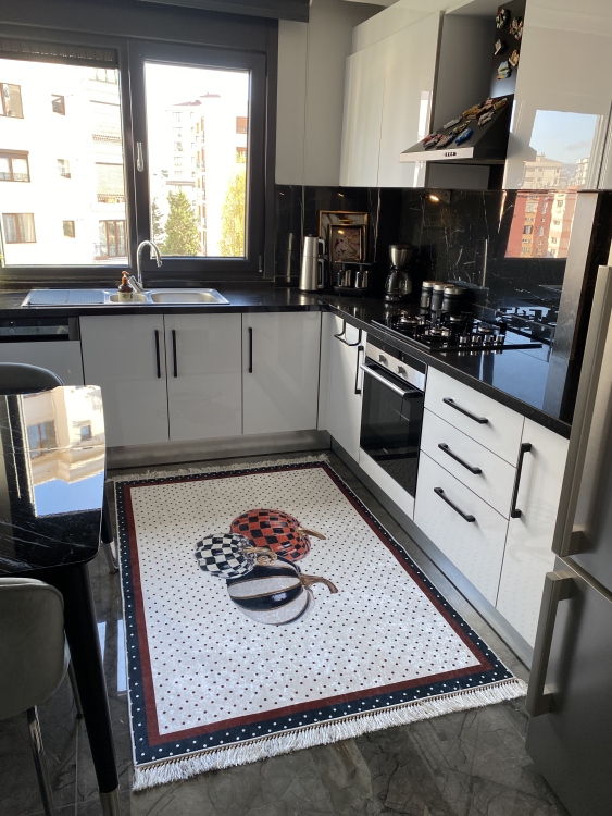 Kitchen decorative rug