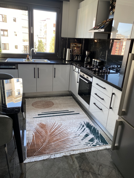 Kitchen decorative rug