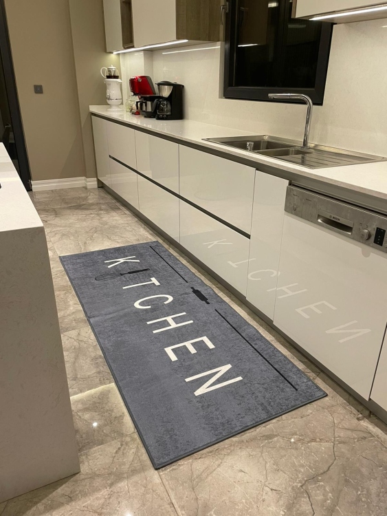 Kitchen decorative rug