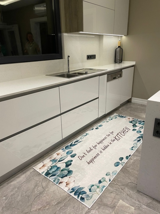 Kitchen decorative rug
