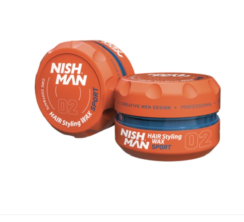 شمع تصفيف الشعر  NISH MAN 02 سبورت