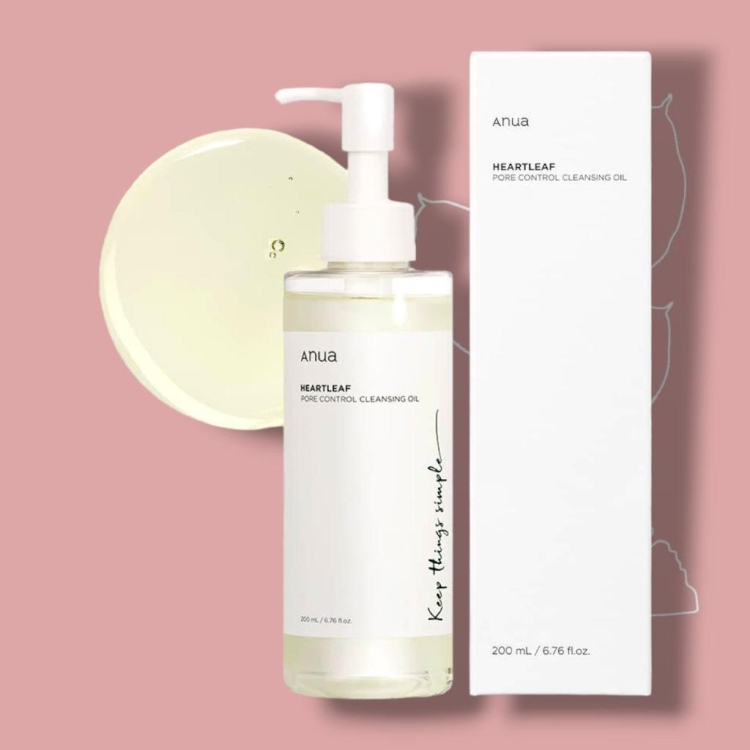 Anua Heartleaf Pore Control Cleansing oil غسول ,زيتي تنظيف لتحكم بالمسام