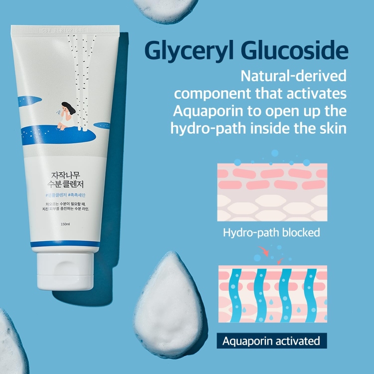 Round Lab Birch Juice Moisturizing Cleanser  غسول رغوي راوند لاب