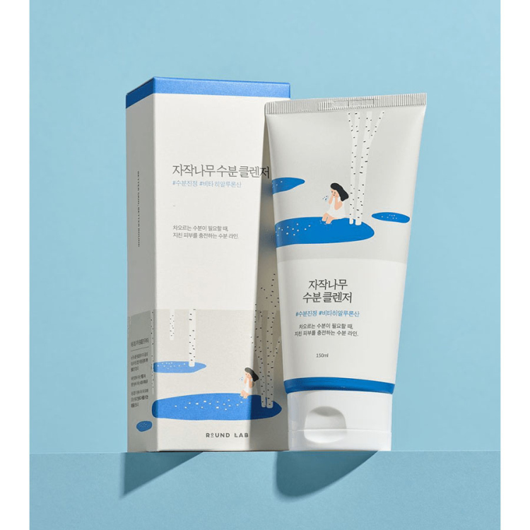 Round Lab Birch Juice Moisturizing Cleanser  غسول رغوي راوند لاب