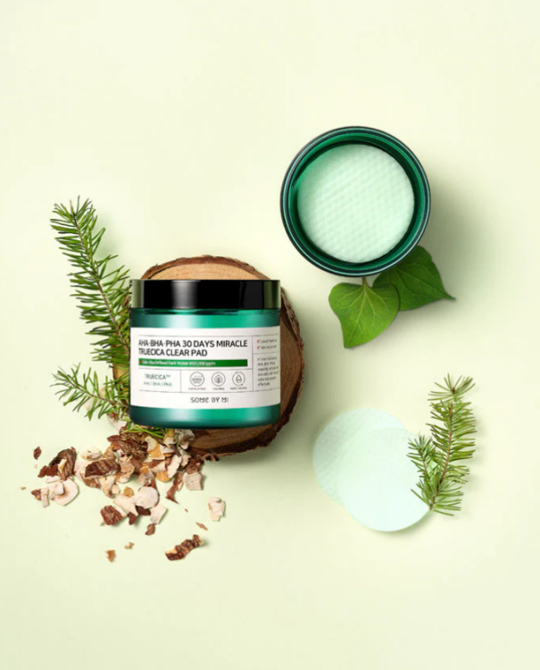 SOME BY MI, AHA, BHA, PHA 30 Days Miracle Truecica Clear Pad