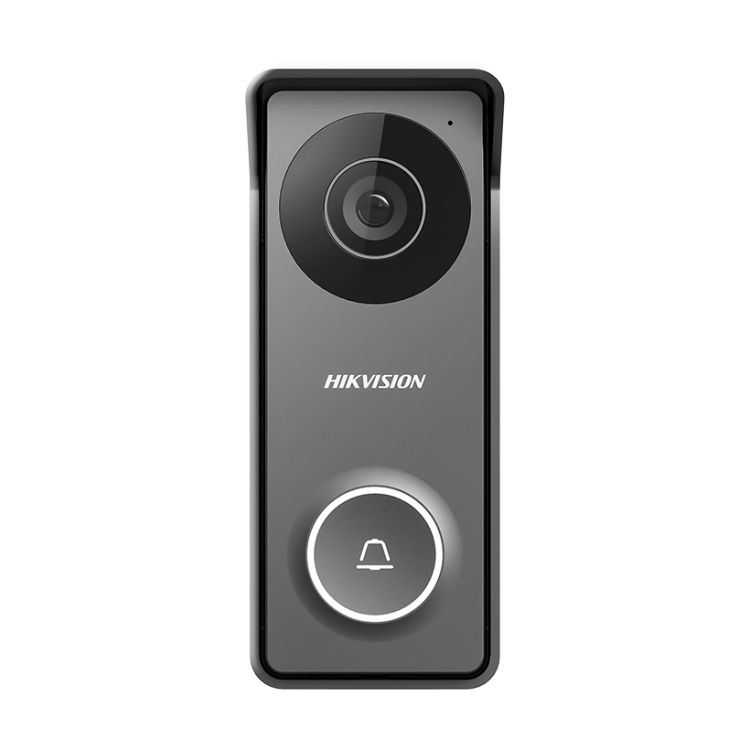 HIKVISION DS-KIS213 4 WIRE HD KITS INTERCOM SYSTEM, 7" LCD TFT SCREEN, SUPPORTS UP TO 1280 X 720 @ 60FPS, BLACK & WHITE