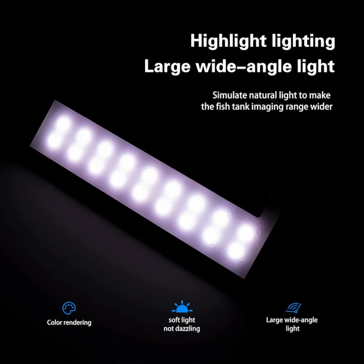 إضاءة LED ذكية للحوض – تحكم لمسي بـ 5 ألوان 