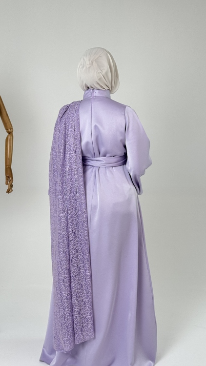 فستان ماريانا باللون (النهدي)