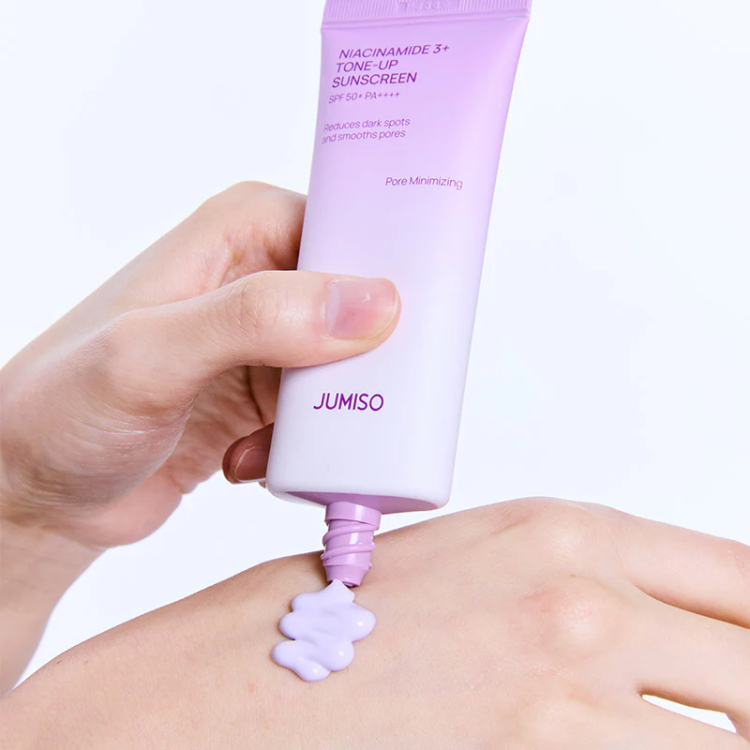 Jumiso niacinamide 3+ tone up sunscreen
