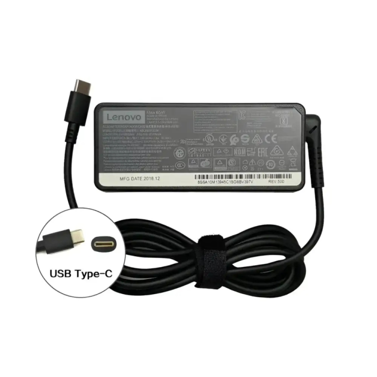 شاحن لابتوب TYPE -C 65W Lenovo 