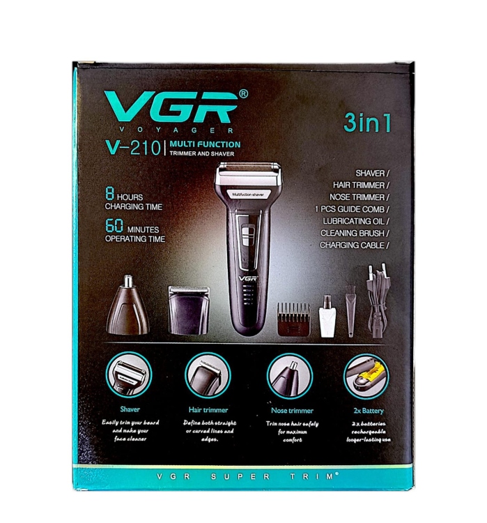 ماكنة حلاقة من VGR الثلاثية الكهربائية