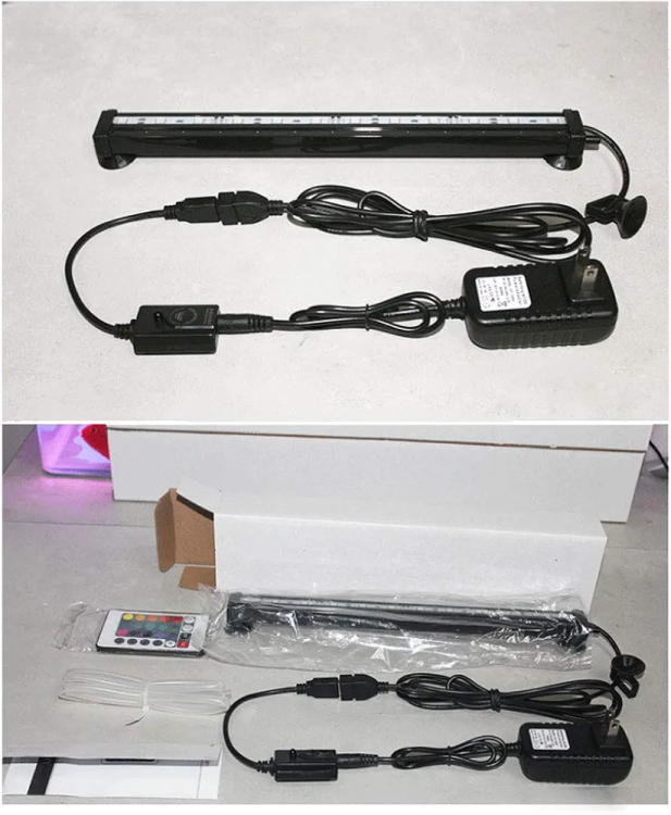 إضاءة RGB- تحكم احترافي عبر الموبايل والريموت