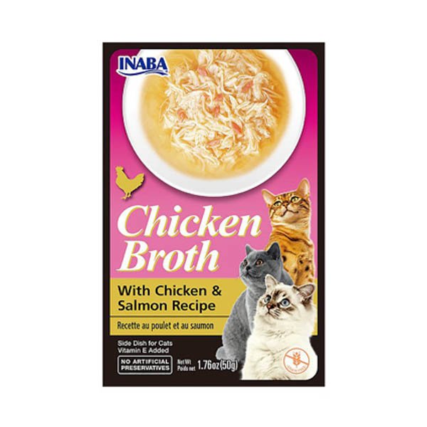 inaba chicken broth with chicken & salmon recepie