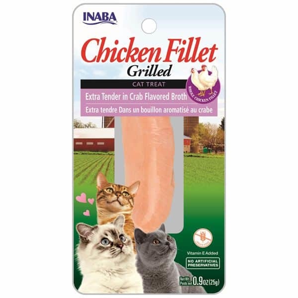 inaba chicken fillet grilled extra tender in crab flavoured broth