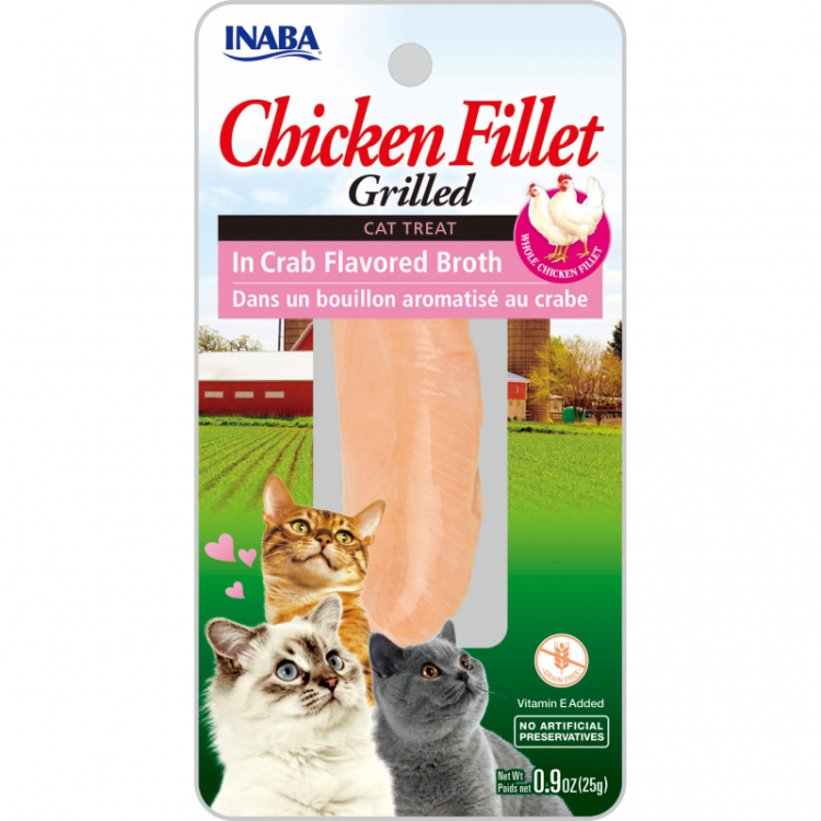 inaba chicken fillet grilled in crap flavoured broth