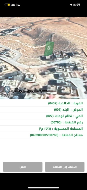 ارض سكني للبيع بالمفرق 