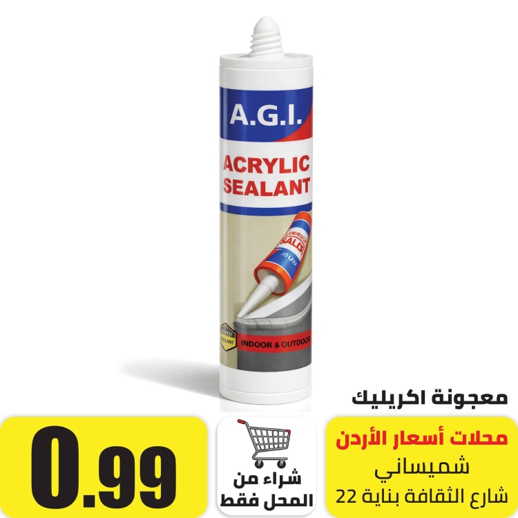 معجونة لتسكير الفراغات لون ابيض 450 غرام 