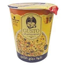 جوستو نودلز كاسات 60 غ حار 