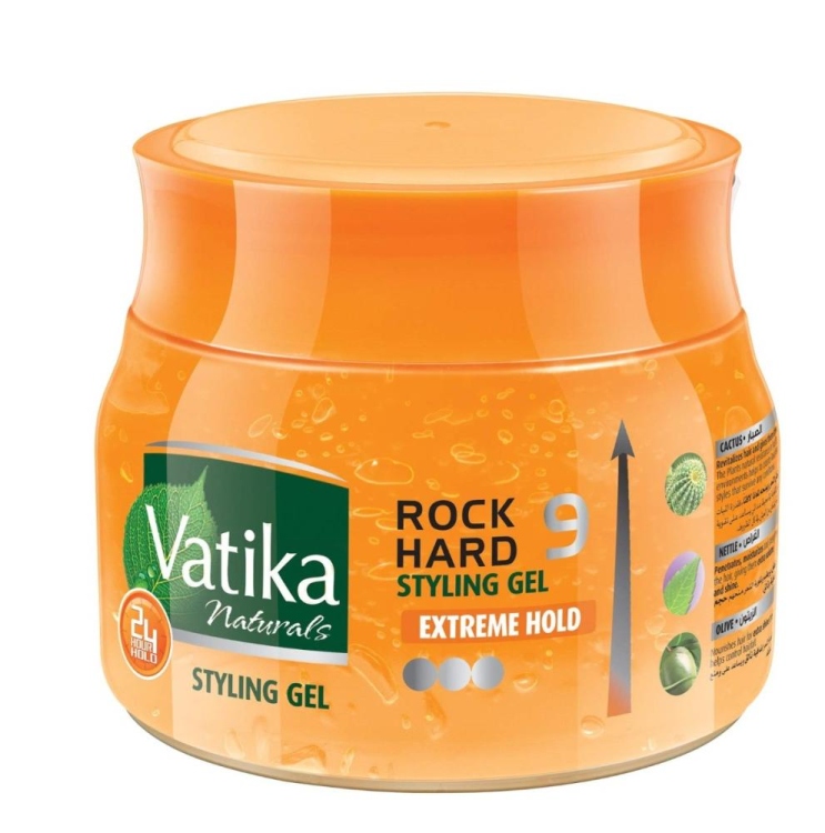 جل تثبيت الشعر فاتيكا  Dabur Vatika Naturals Extreme Hold Rock Hard 