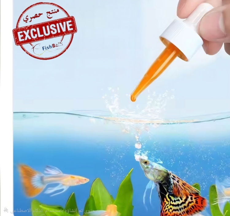 محلول صغار الروبيان السائل من SUNSUNلأفراخ السمك