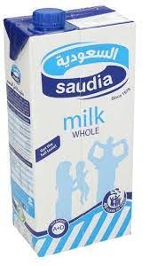 السعودية حليب كامل الدسم 1 لتر