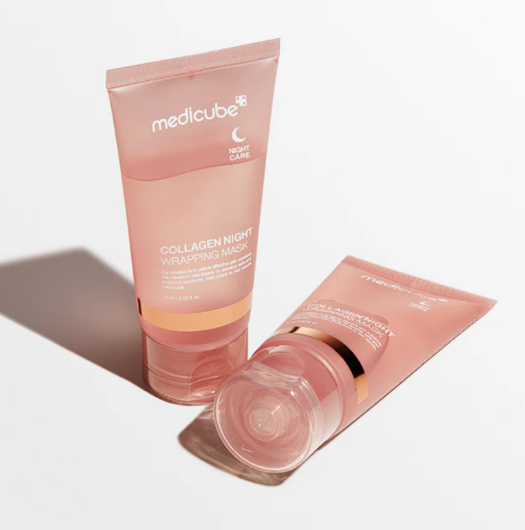 ماسك الكولاجين الليلي من Medicube 