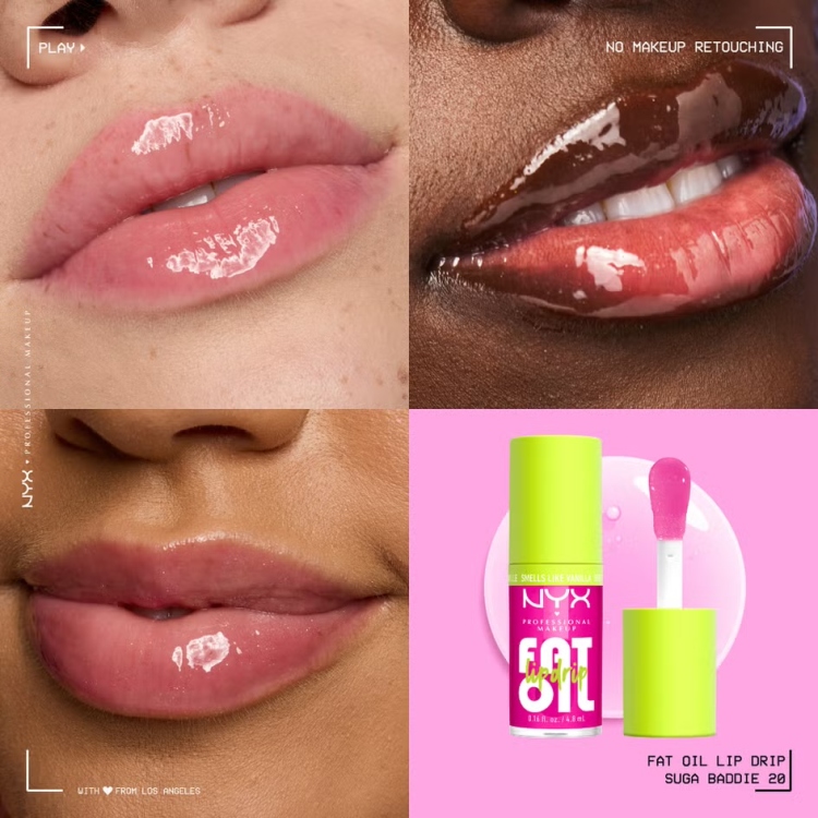 NYX Professional Makeup Fat Oil Lip & Body Kit  Sugar Baddie