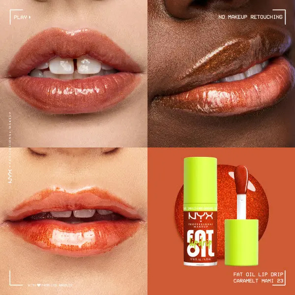 NYX Professional Makeup Fat Oil Lip & Body Kit  Caramelt Mami