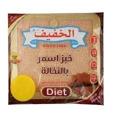 الخفيف خبز أسمر بالنخالة 240 غم