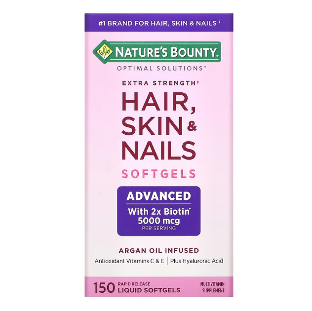 Nature's Bounty, Extra Strength Hair skin And Nails Vitamin