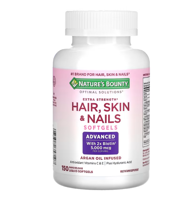Nature's Bounty, Extra Strength Hair skin And Nails Vitamin