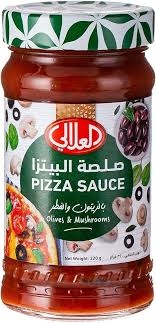 العلالي صلصة البيتزا بالزيتون والفطر 320 مل