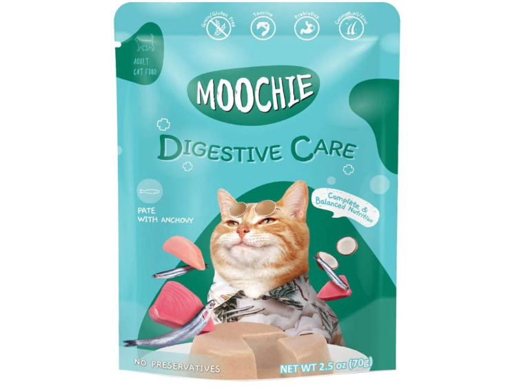 Moochie Pate With Anchovy (Digestive Care) 70G Pouch