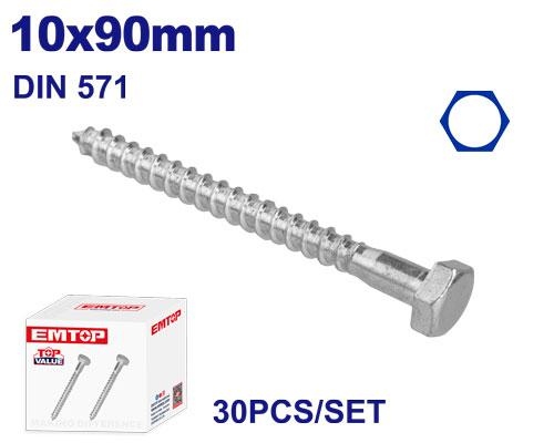 براغي مسدس سن بكيتEMXSK536    10×90MM  