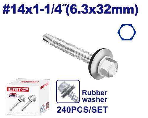 براغي هنكر بكيتEMXS4513    6.3×32MM  