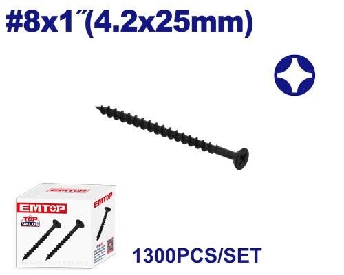 براغي جبسن بورد ناعم بكيتEMXSO524     4.2×25MM   