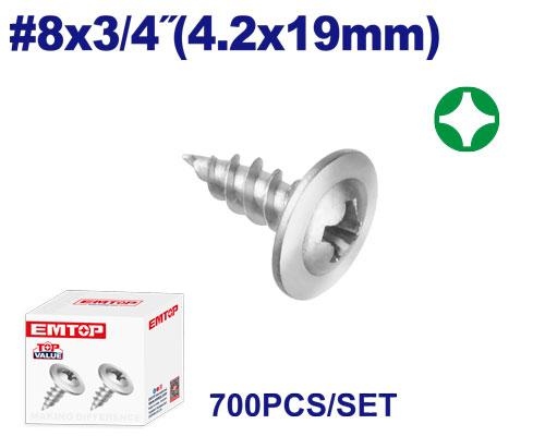 براغي فلكس بكيتEMXS7512     4.2×19MM   