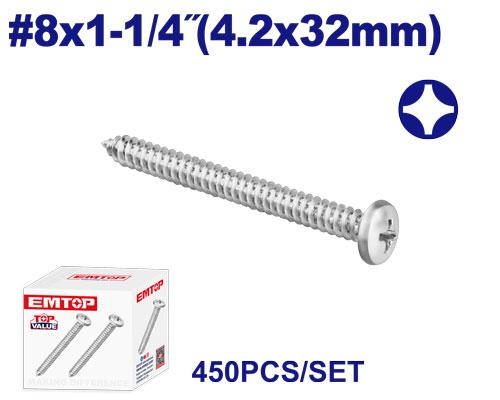 براغي سن صاج بكيت EMXSA535    4.2×32MM   