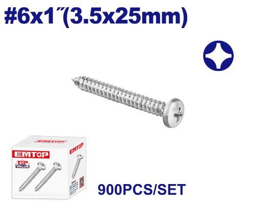 براغي سن صاج بكيت EMXSA514   3.5×25MM   