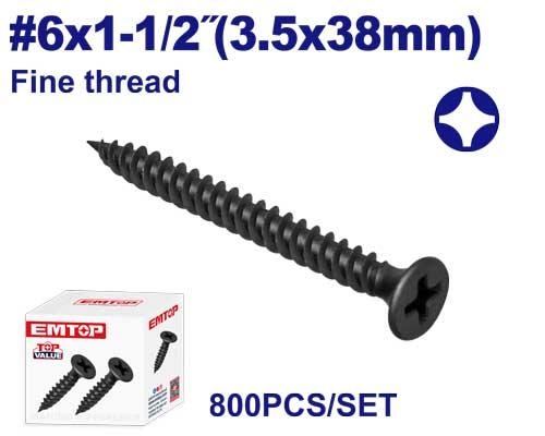 براغي جبسن بورد خشن بكيت EMXS2514        3.5×38MM