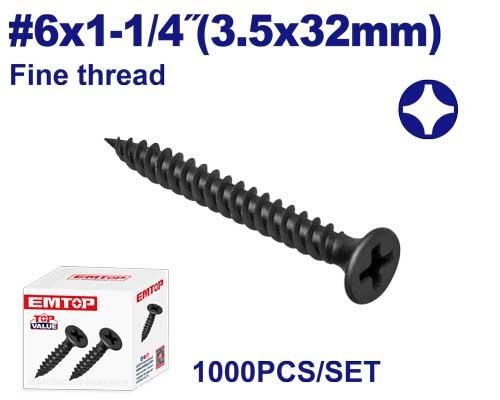 براغي جبسن بورد خشن بكيتEMXS2513     3.5×32MM  