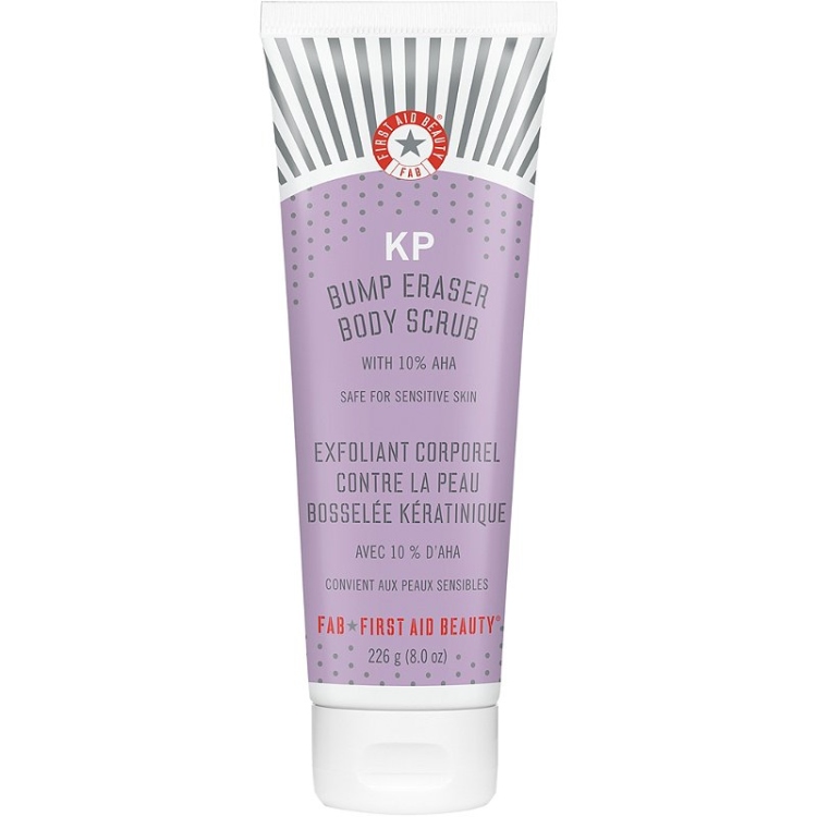 First Aid Beauty KP Bump Eraser Body Scrub with 10% AHA