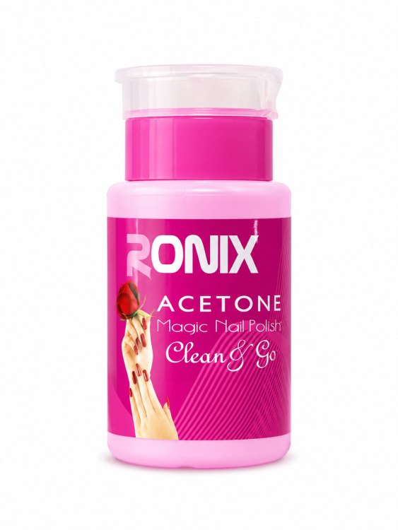 مزيل طلاء الاظافر ( اسيتون) RONIX